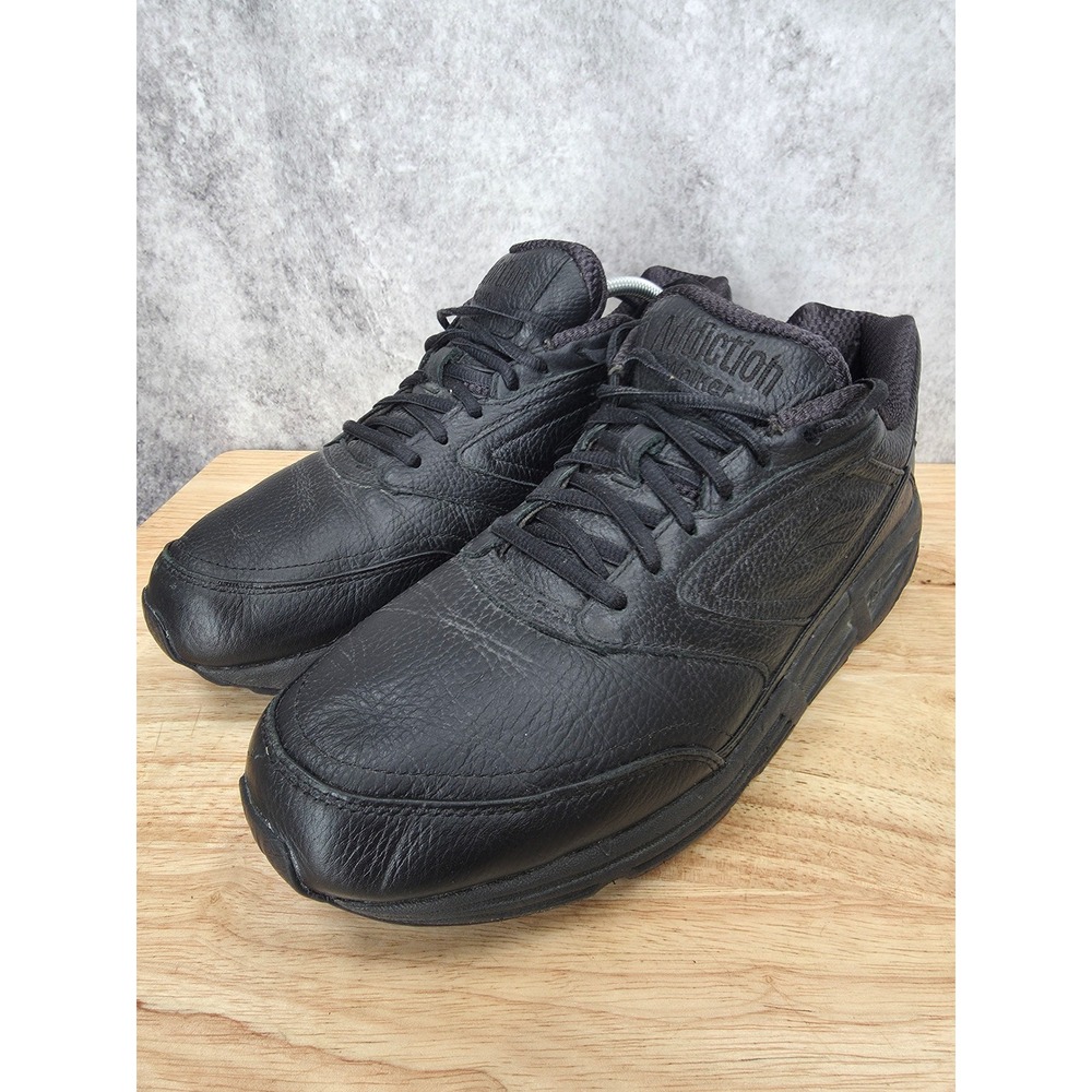 Brooks Addiction Walker Walking Shoes Mens 11.5 Black Leather  No Insole - Picture 6 of 10